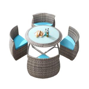 Dining Outdoor Rattan Bistro Table Set Relax Stylishly Comfortably Garden Bistro