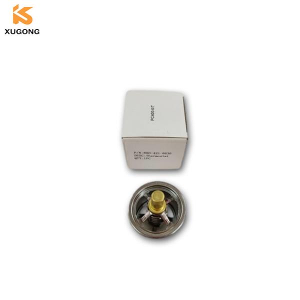 600-421-6630 Thermostat For KOMATSU 6D125E 6D140 Engine 100% Application Crawler Excavator Hydraulic Pump Rebuilt