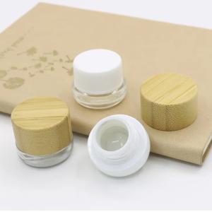 Eco Friendly Mini Empty 5ml 7ml Glass Eye Cream Cosmetic Concentrate Containers