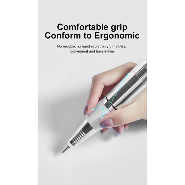 Low Vibration 35000RPM Electric Nail Drill for Nail Salon by Lugx Remove Nail Polish