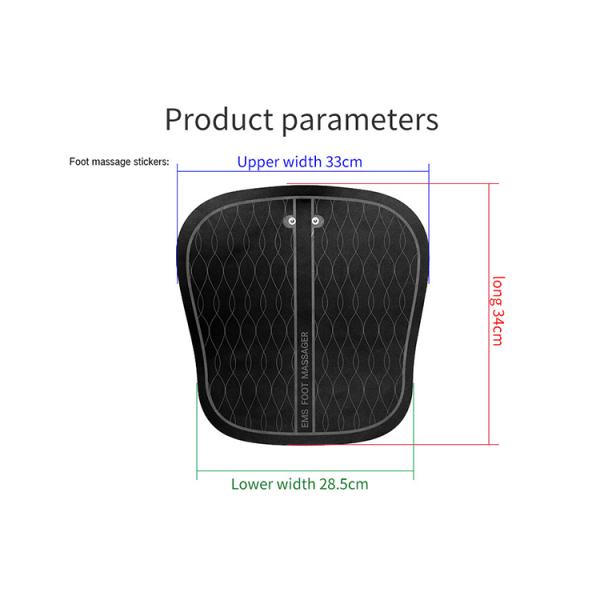 Hot Convenient pulse ems foot Electric TENS Unit Reflexology Foot Massage Mat wireless neck massager