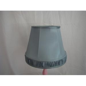 Soft Bell Shaped Light Shades TC Fabric Ruffle Trim For Table Light