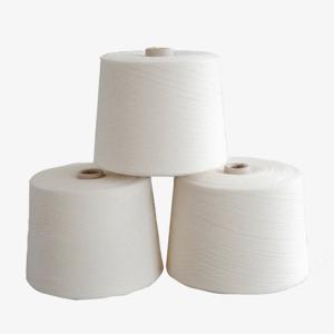 White 105D Spandex Yarn 87% Poly Air Covered Nylon