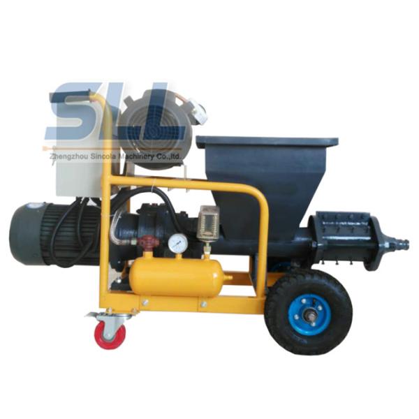 Buy Multifunction Robot Mortar Spray Plaster Machine / Wall Plastering Equipment SLW120 at wholesale prices