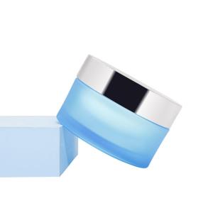 Round 100g Acrylic Cream Jar With Flat Top Lids