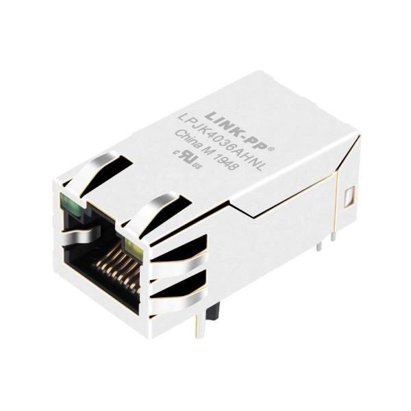 China Belfuse 0826-1A1T-32-F Compatible LINK-PP LPJK4036AHNL 100/1000 Base-T Tab Up Green/Yellow Led 1x1 Port 12 Pin Connector Lan RJ45 Filter Connector on sale China Belfuse 0826-1A1T-32-F Compatible LINK-PP LPJK4036AHNL 100/1000 Base-T Tab Up Green/Yellow Led 1x1 Port 12 Pin Connector Lan RJ45 Filter Connector on sale