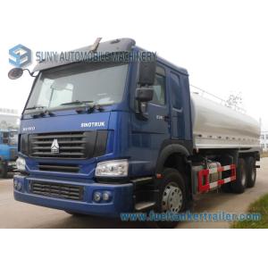 Sinotruk 270HP 6x4 Oval Oil Tank Truck With ZZ1257M4347D1 Chassis