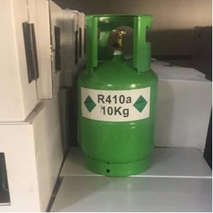 10kg Refillable 410A Refrigerant Gas 99.99% R410A 25lb Cylinder