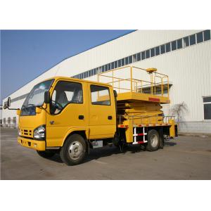 China ISUZU Chassis 4x2 Drive 22M Telescopic Boom Truck Mounted Aerial Platforms 90km/H on sale