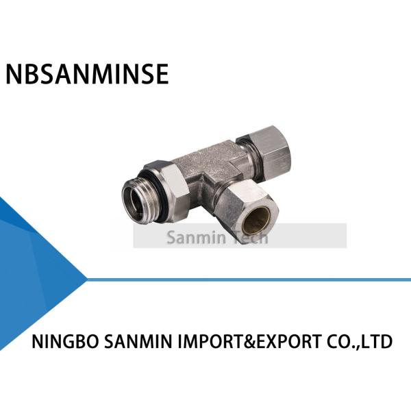 Buy KST Pneumatic Compression Fitting BSPT ( R ) Thread Pneumatic Tube Fittings at wholesale prices