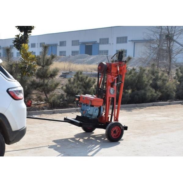 Buy Small Hydraulic Customized 50meters Portable Well Drilling Rig at wholesale prices