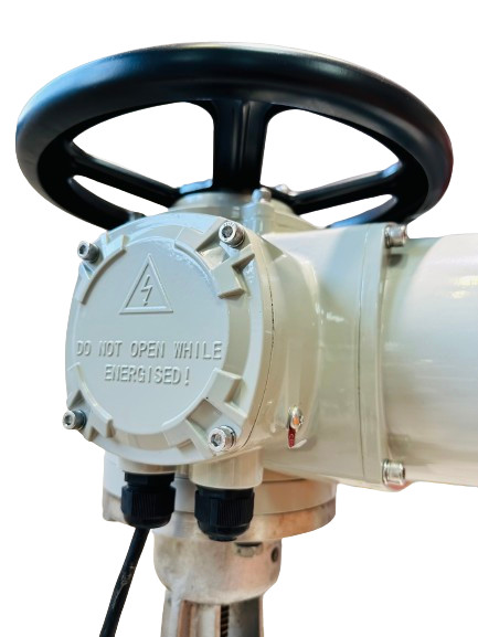 Buy IP67 Electric Straight Stroke Valve Actuator Metal Customized at wholesale prices
