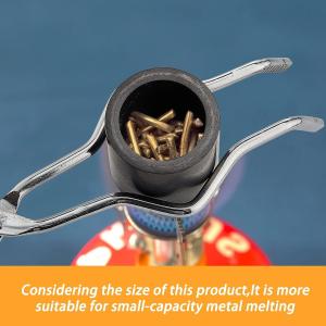 Graphite Torch Melting Casting Kit, Including 2 Graphite Crucible Stir Stick,