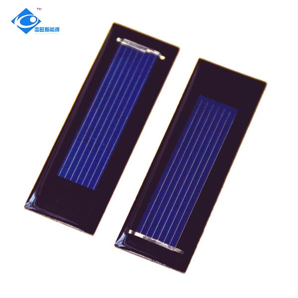 Buy 0.5V 0.07W poly crystalline silicon sunpower solar ZW-5318 53x18x2.5mm at wholesale prices