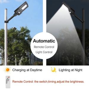 3000K - 6500K LED Solar Street Lights Factory Integrated All In One Panel Lamps