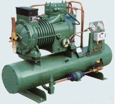 Water cooled Refrigeration Condensing Units for cold storage room 3-10HP 380V