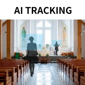 PTC-12N NDI HX2 HD IP Broadcasting Auto Tracking PTZ Camera for Live Streaming