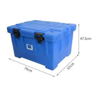 110L Insulated Food Transport Containers With Wheels