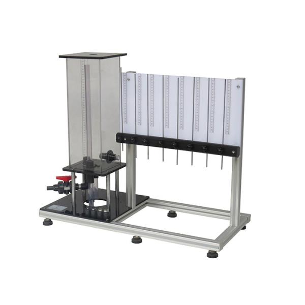 Buy Educational Equipment Technical Teaching Equipment Orifice and Free Jet Velocity Apparatus at wholesale prices