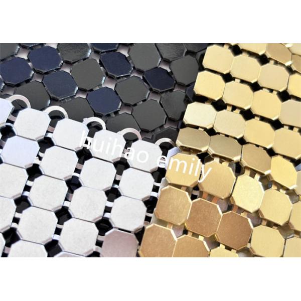 Aluminum Fashion Metallic Flake Fabric Drapery With Various Colors