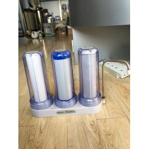 Triple Filtration Three Stage Countertop Household Water Filter PP Activated