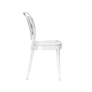 Hot sales Stackable Crystal Acrylic Wedding Event Dining Restaurant Chair