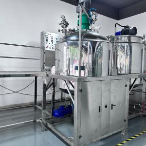 220V 380V Cosmetic Emulsifier Mixer High Safety Vacuum System 5000L