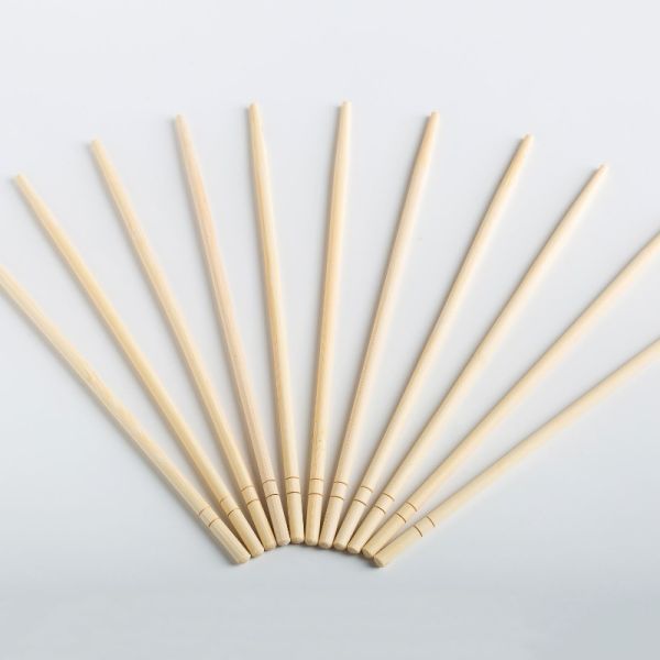 100% Natural Disposable Bamboo Chopsticks Wholesale Restaurant Fast Food Paper Wrapped Bulk Chopstick Custom Chopsticks