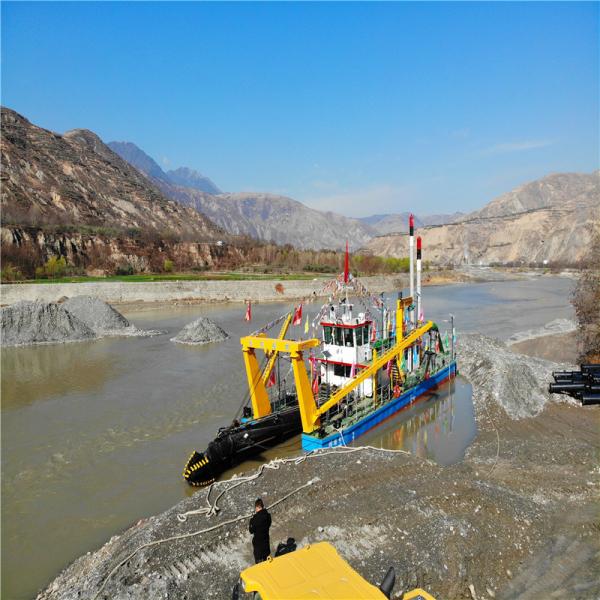 8m-30m Dredging Depth Small Size Cutter Suction River Sand Dredger for Lake Dredging