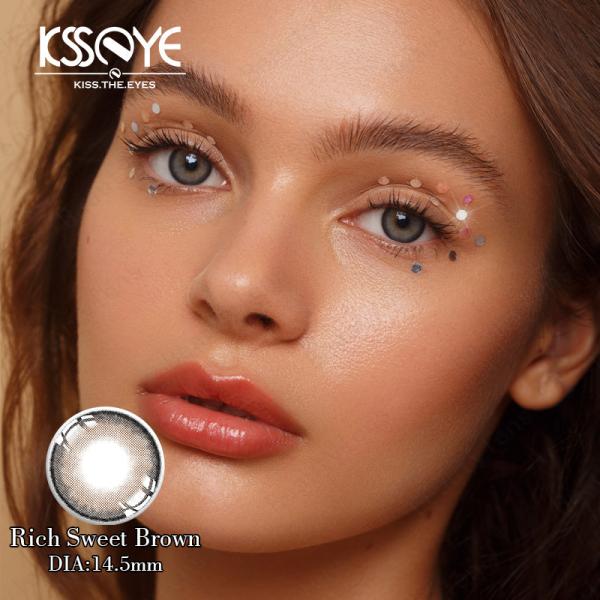 Buy 14.5mm Large Lens Daily Colored Contacts Toric Colored Contact Lenses at wholesale prices