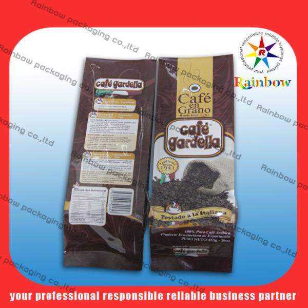 Buy Mylar aluminum foil tea bags packaging with flexible valve at wholesale prices