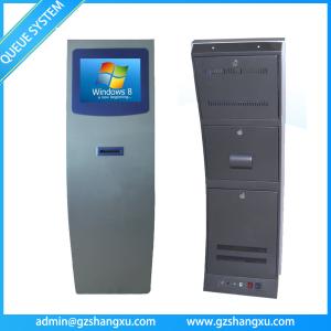 OEM Intelligent 17" Bank Queue Management System Ticket Dispenser