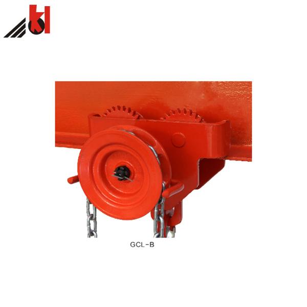 Buy 2 Ton Lifting Equipment Manual Plain Trolley With Solid Steel at wholesale prices