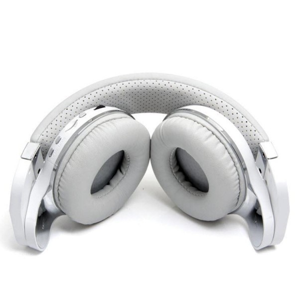 Buy Bluedio T2 Surround Sound Bass Headphones wireless headset in white at wholesale prices