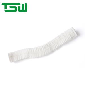 FDA 24'' Single Double Elastic Disposable Non Woven Clip Cap