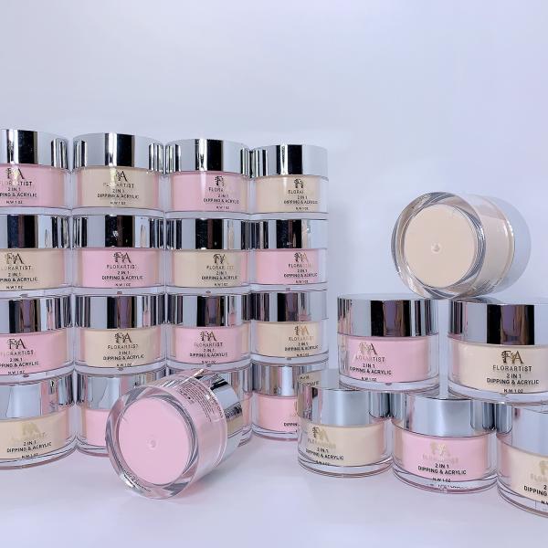 Wholesale 1KG Cover PINK Bulk Nail Acrylic Powder 3 in 1 Personal Nail Dipping Acrylic Powder