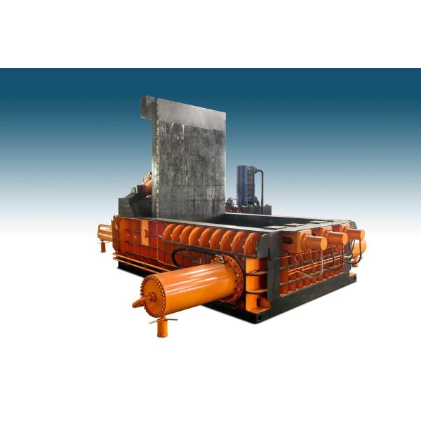 Buy Energy Saving Scrap Baler Machine 630 Tons Double Main Cylinder Color Customized at wholesale prices