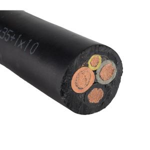 China Sheathed Rubber Insulated Cable 3X70mm2 3X50mm2 Flexible Mining Cable on sale