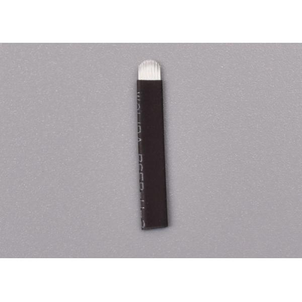 Eyebrow Tattoo Nano 0.18mm 18 U Shape PMU Microblading Blade Medical Acupuncture Stainless Steel Needle