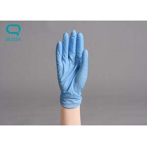China Powder Free Cleanroom Nitrile Gloves With High Temperature Resistance on sale