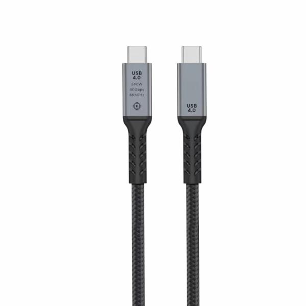 Buy USB 4.0 Type-C TO Type-C Cable Ultra Fast Charging 0.5m 1m 2m at wholesale prices