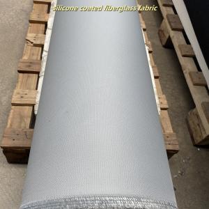 Flame Retardant Silicone Coated Fiberglass Fabric with Thermal Insulation and