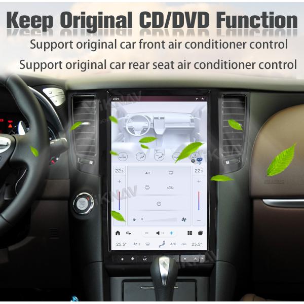 Viknav Car Radio For Infiniti FX35 QX70 (2009-2013)14.4 inch Multimedia Player Stereo Latest Tesla GPS Navigation