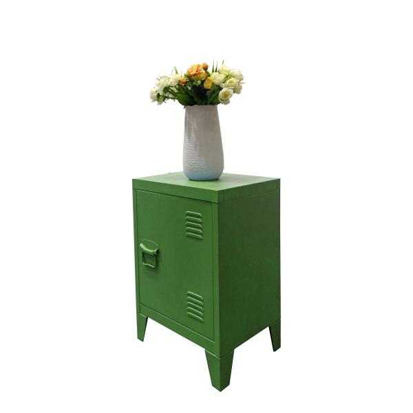 Buy Custom Small Double Layer Steel Bedside Locker With Lock at wholesale prices