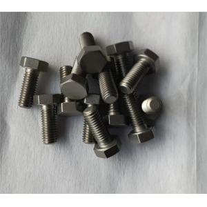 Fully Threaded Allied Titanium Hex Head Bolt Gr2 ASTM B338 M6