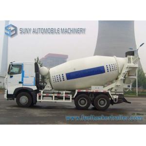 HOWO A7 Concrete Mixer Truck 336Hp 7M3 Mixing Volume 10 Wheelers ZF Reducer