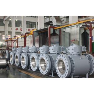 China 600LB Side Entry Trunnion Ball Valve on sale