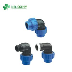 PP Compression Fitting Pn16 Double Clamp Saddle for Various Industrial