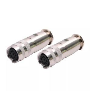 Straight Wire Aviation Plug AISG Cable Assembly Connector M16 5 Pin 8 Pin