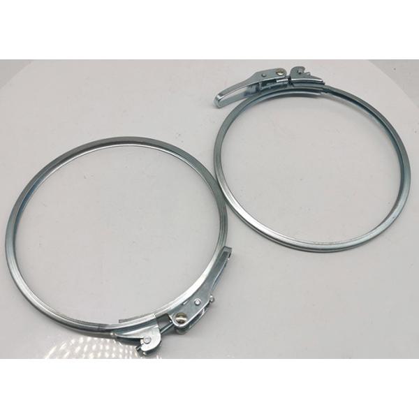 Buy 160mm Slim Rapid Lock Ring Steel ODM Galvanized Pipe Clamp at wholesale prices
